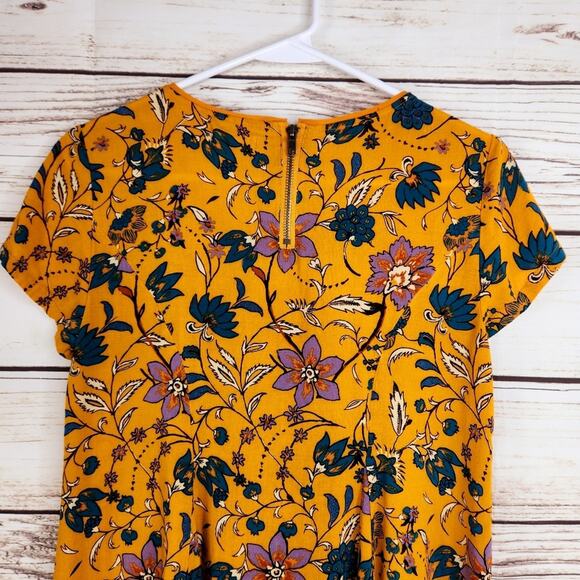 Silence + Noise Floral Flowy Swing Dress Size Small Casual Date Night - Picture 5 of 8